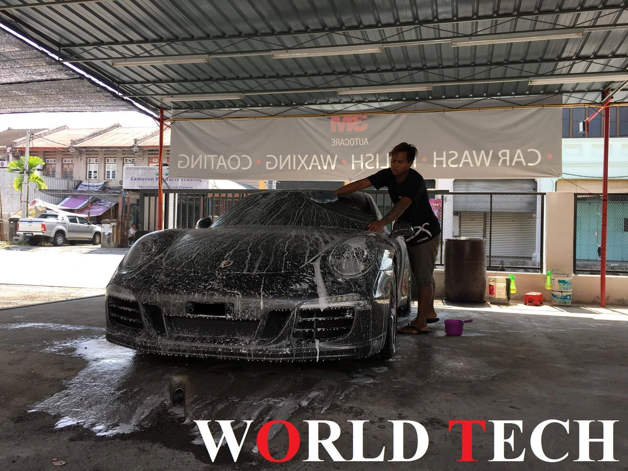 Professional car detailing in Penang