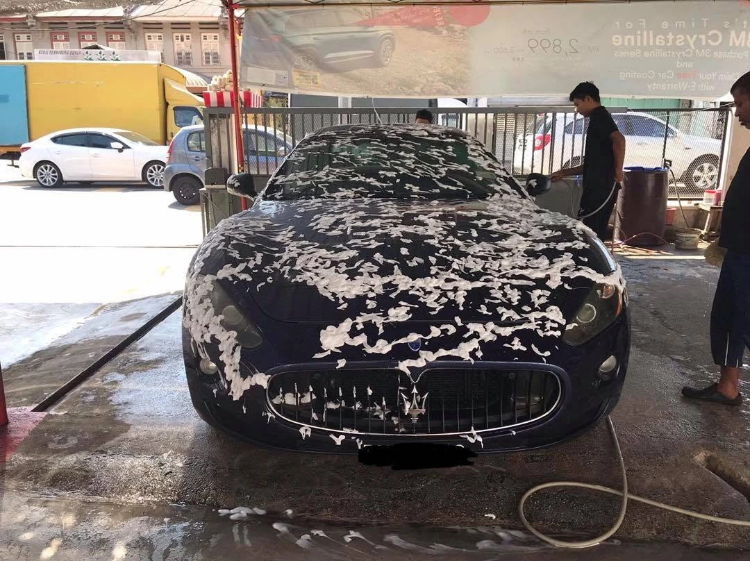 Car wash and detailing in Penang