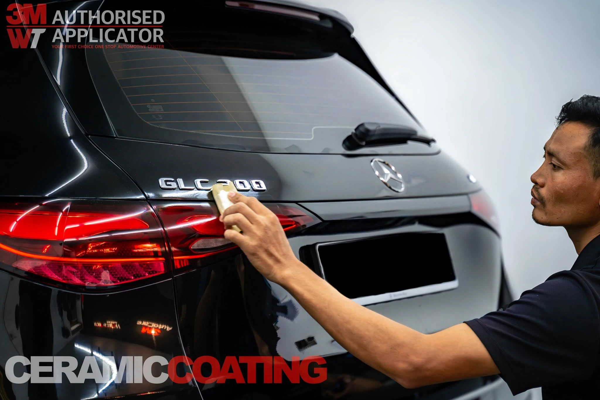 Car paint after ceramic coating at WorldTech Penang